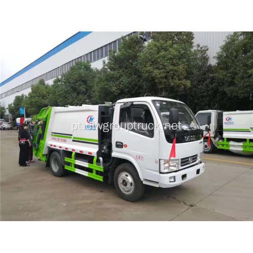 Dongfeng preço do caminhão compactador de lixo
